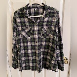 Eddie Bauer Tall Women’s Plaid Shirt